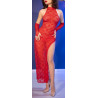 Chilirose Robe Longue PAOLINA Rouge